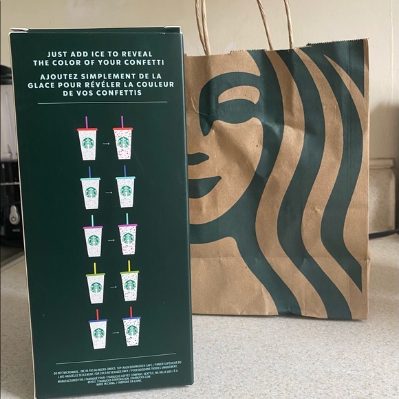 Starbucks Summer 2021 Confetti Color Changing - Picture 2 of 3